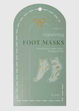 Christmas Holiday Foot Mask with Palo Santo & Peppermint 2ct