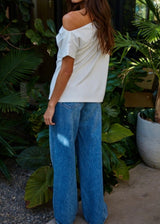 Sabor One Shoulder Top