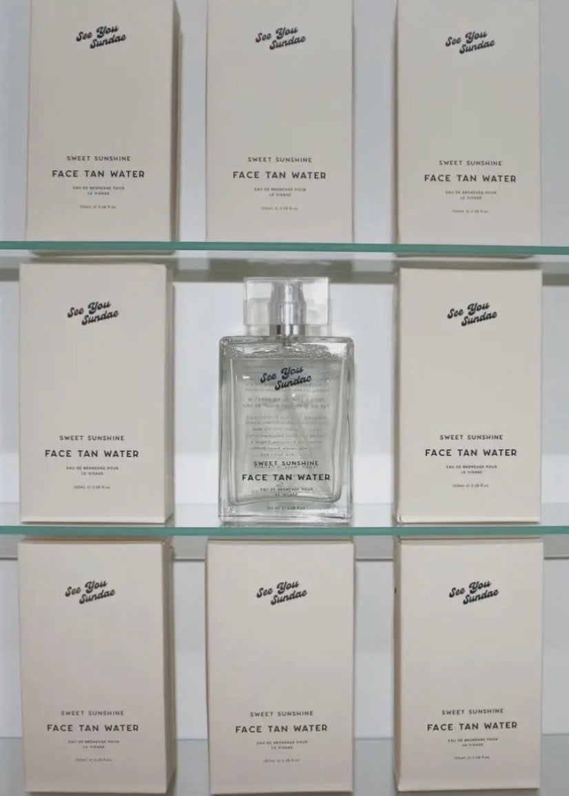 Clean Face Tan Water