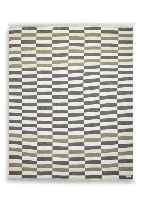 The Lazlo Wool Blend Throw