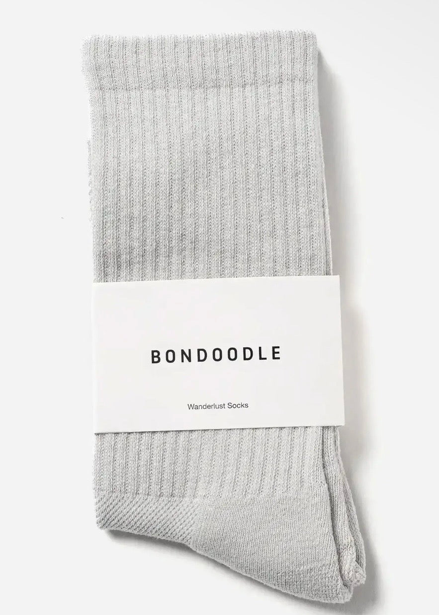 Ribbed Sport Gym Crew Socks