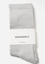 Ribbed Sport Gym Crew Socks