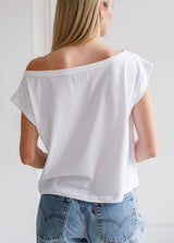Off The Shoulder Tee