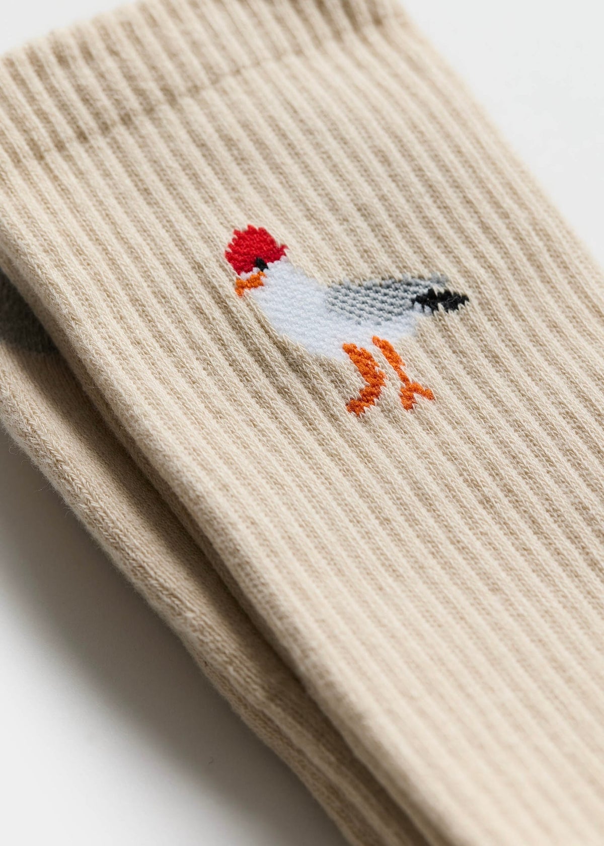 Jaquard Crew Sock