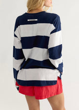 Stripe Hustle Layering Tee