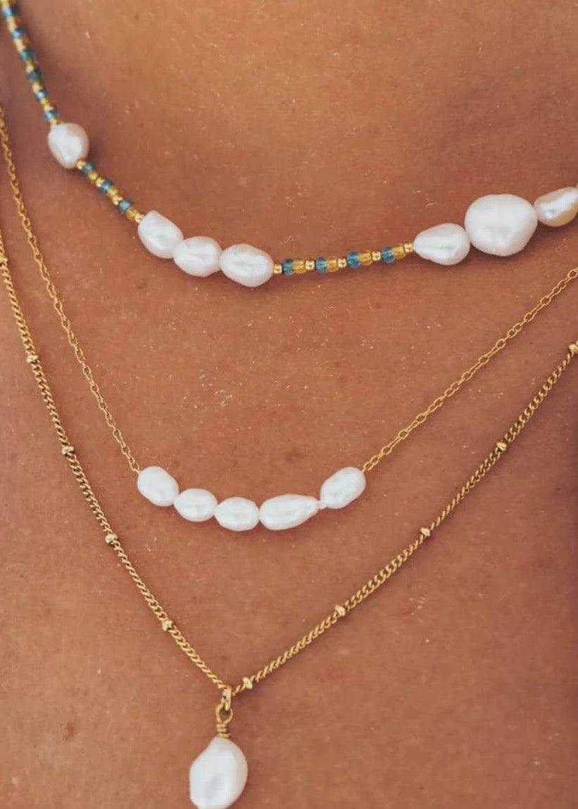 Dainty Freshwater Pearl Necklace