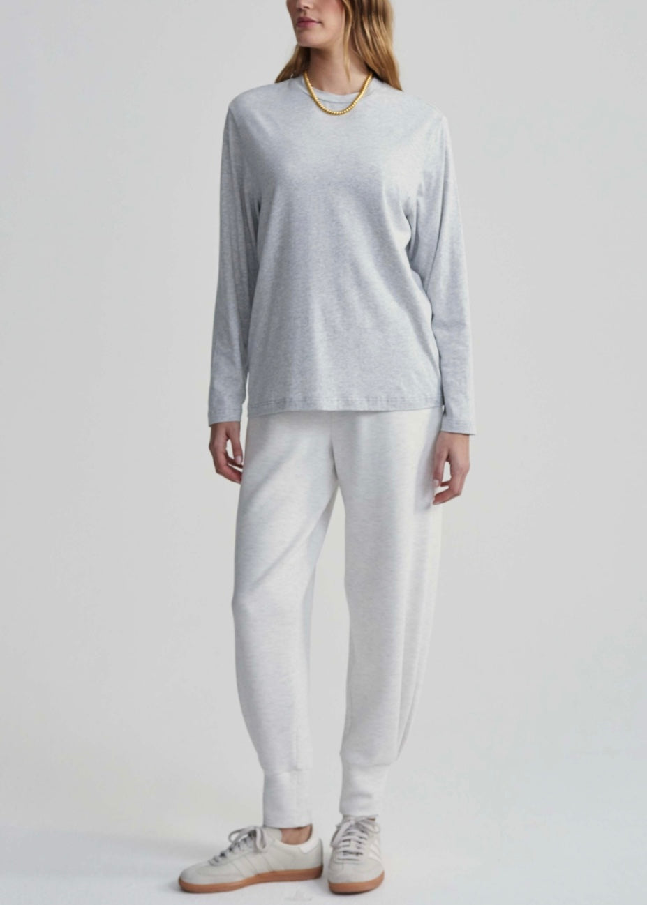Leah Long Sleeve Boyfriend Tee