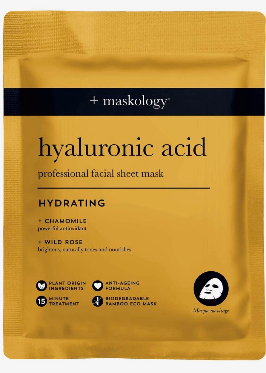 +maskology Hyaluronic Acid Professional Sheet Mask