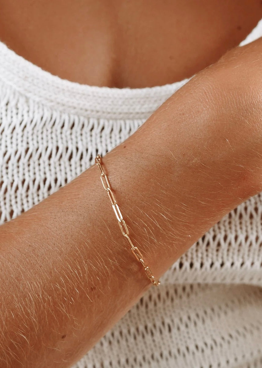 Cozumel Paperclip Bracelet