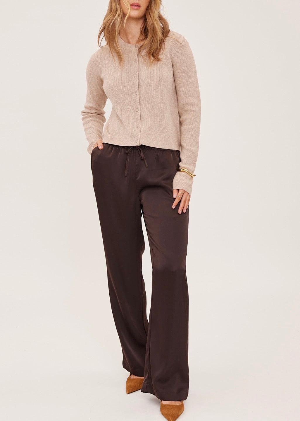 Cassandra Satin Pant