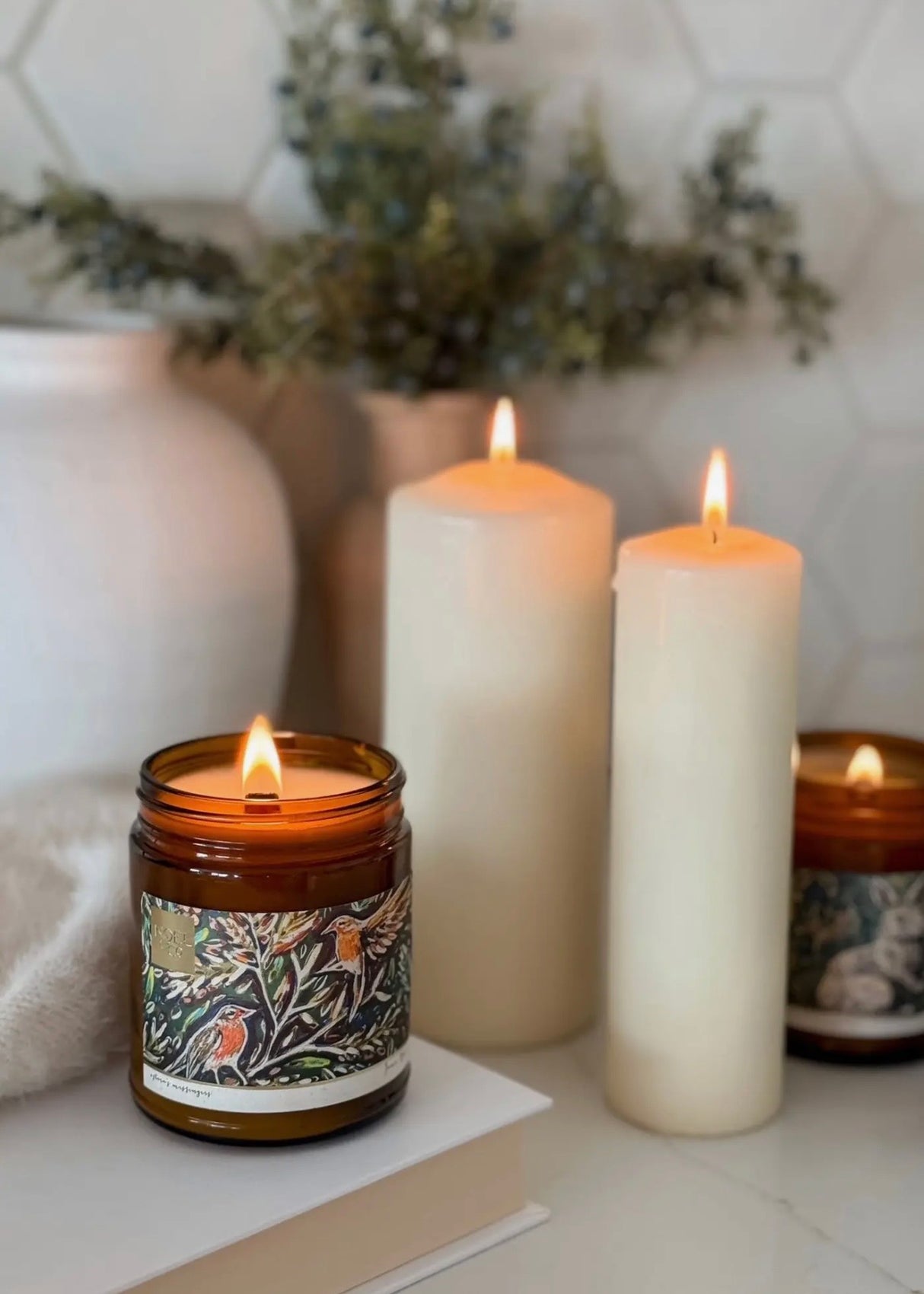Ostara's Messengers Candle