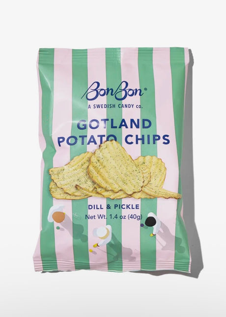 Bonbon's Dill and Pickle Potato Chips