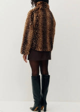 Tachette Faux Fur Zip Up