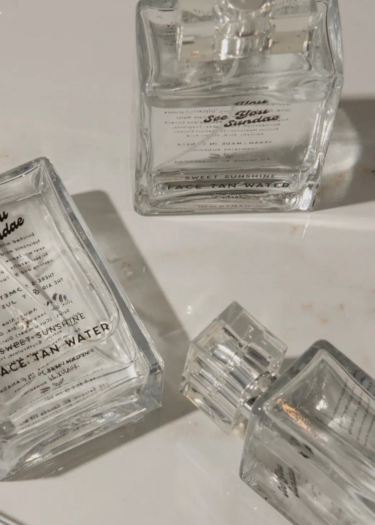 Clean Face Tan Water