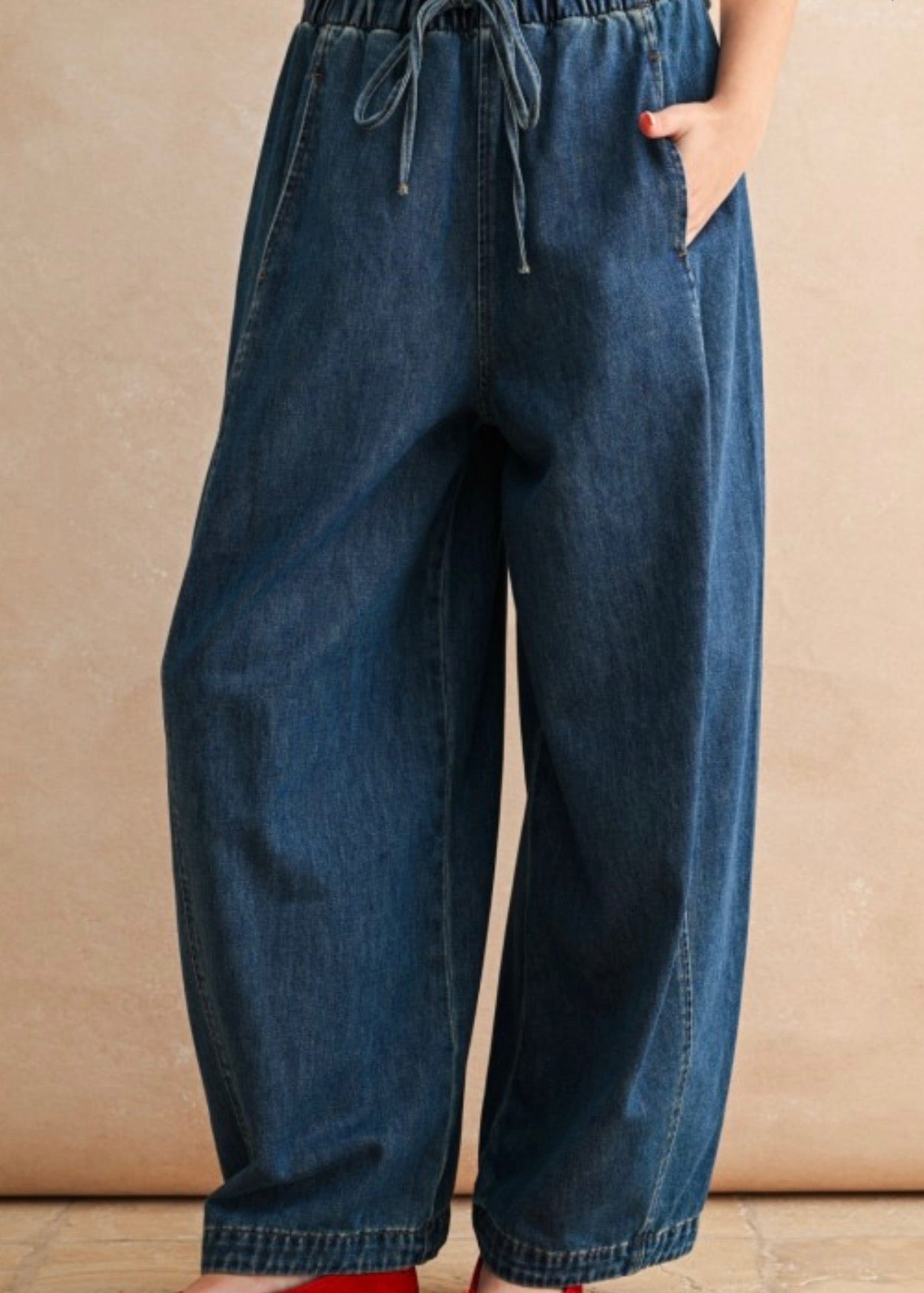 Sadie Tie Barrel Pants