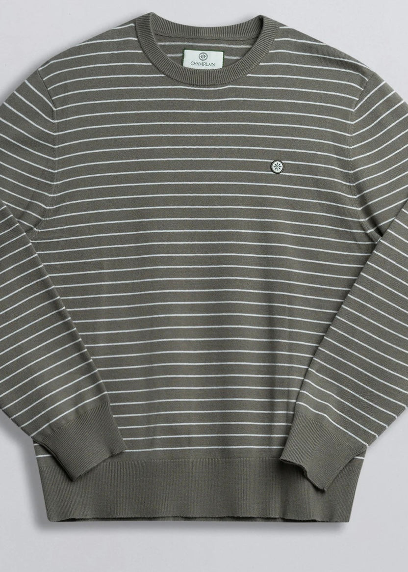 Stripe Knit Sweater