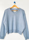 *pre-order Abby Cotton V-Neck Sweater