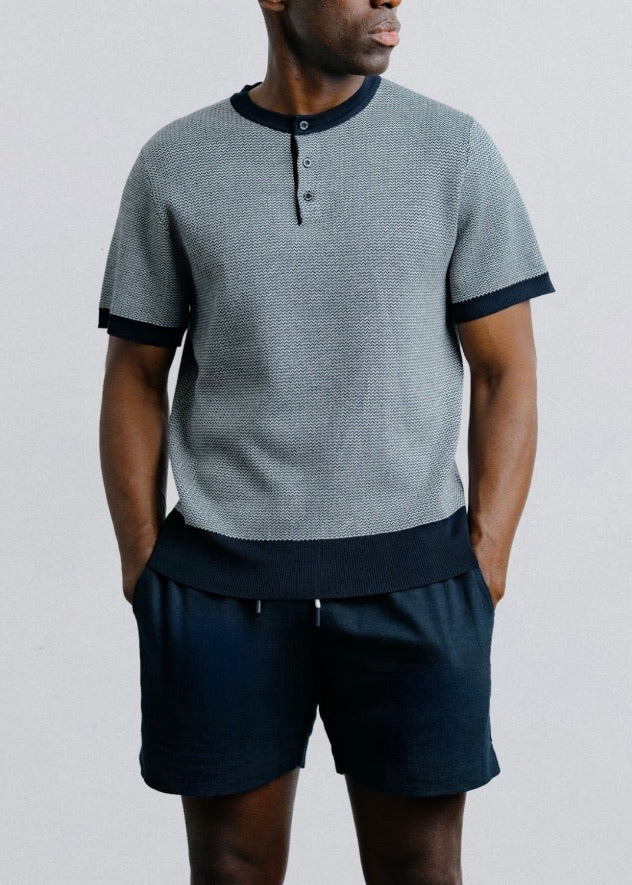 Textured Knit Tee