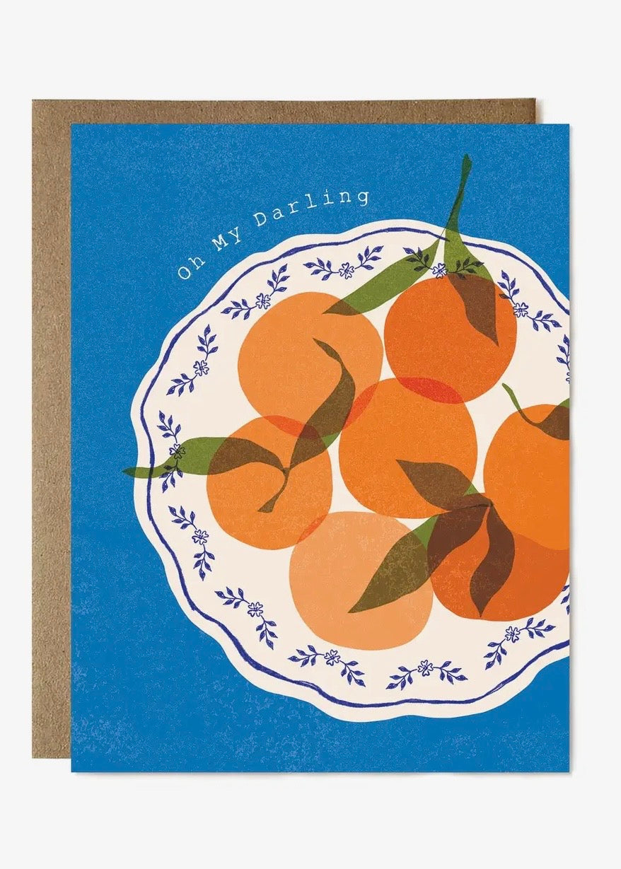 Oh My Darling Clementine Card