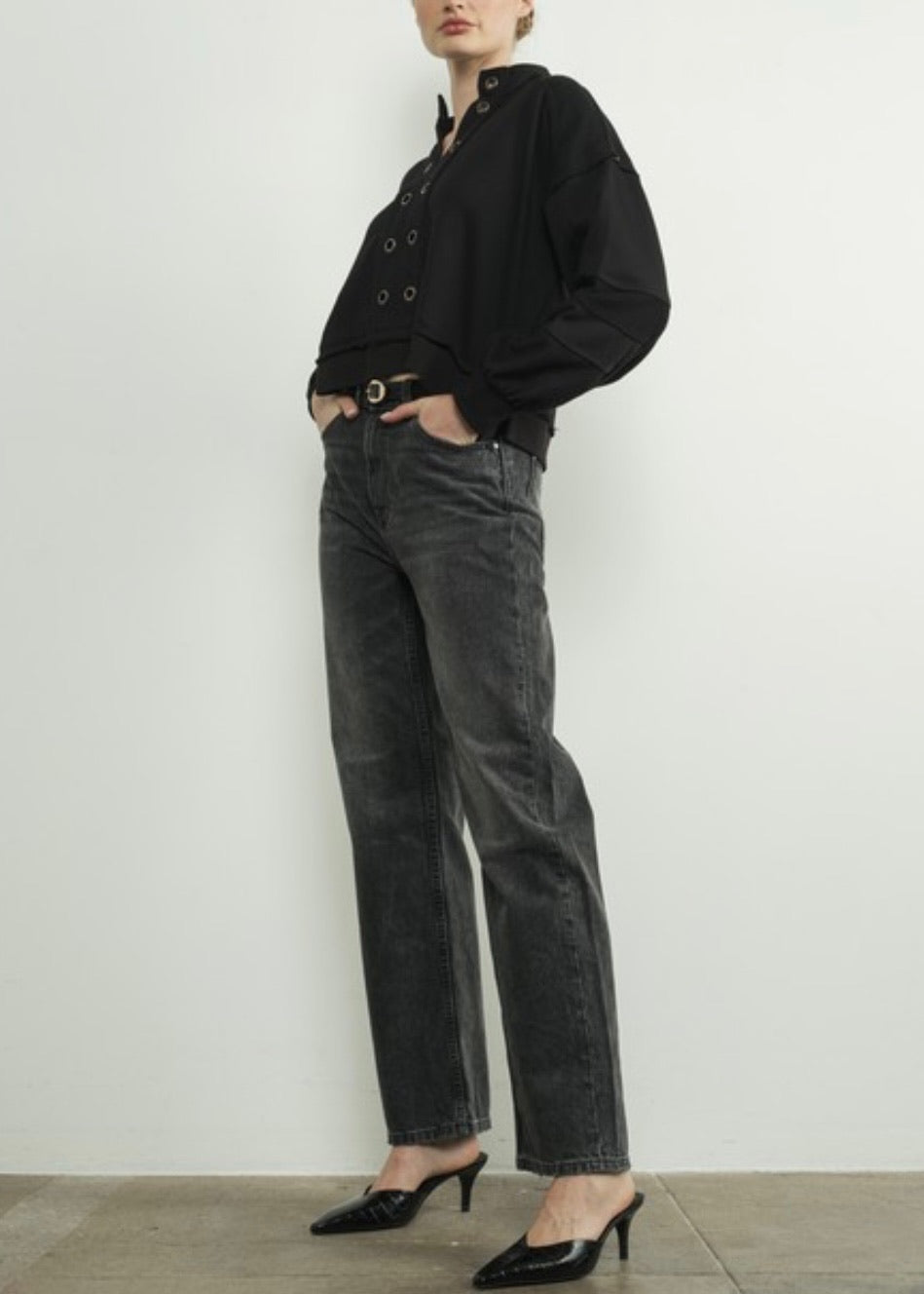 Eyelet Sweater