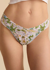 Printed Signature Lace® Thong