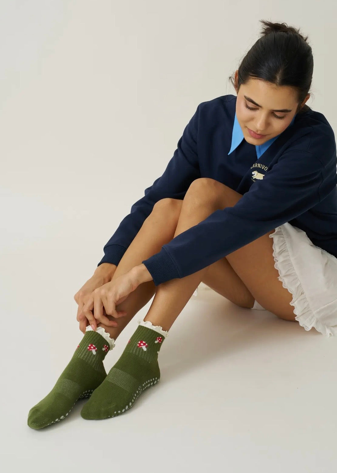 Mushroom Grip Socks