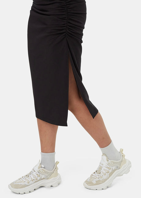 Soft Terry Light Midi Skirt
