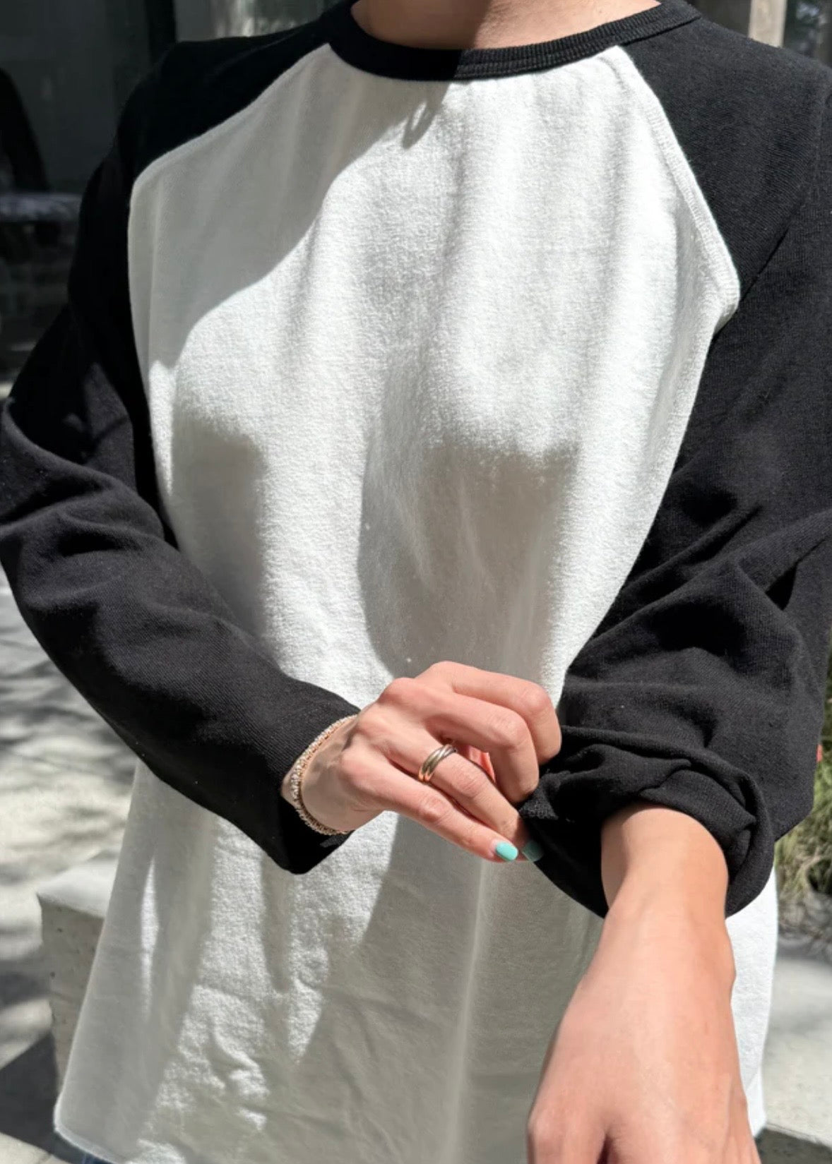 *pre-order Heavy Cotton Raglan Tee