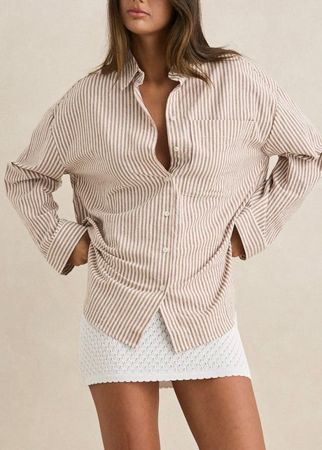 Valley Stripe Oversized Shirt