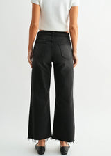 Slim Scissor Cut Wide Leg Jean