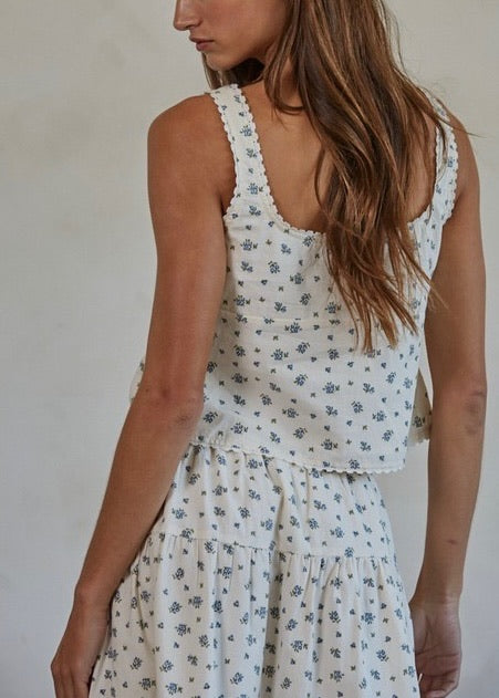 Kaleo Floral Tank Top