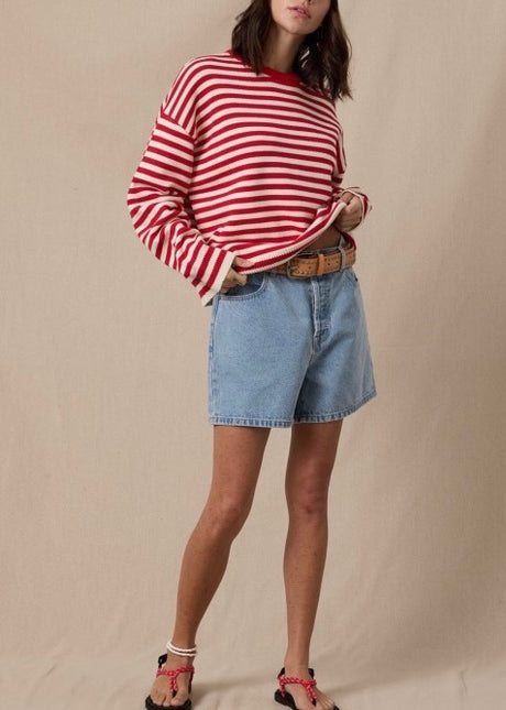 Juno Stripe Sweater