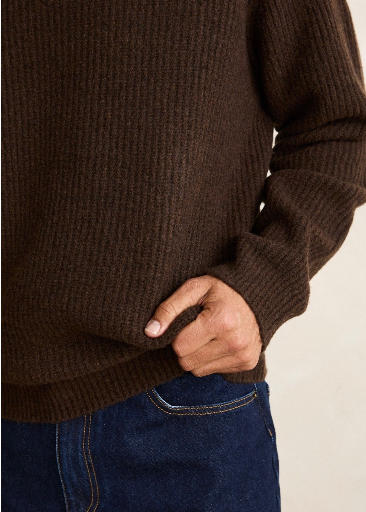 Vintage Waffle Knit Sweater