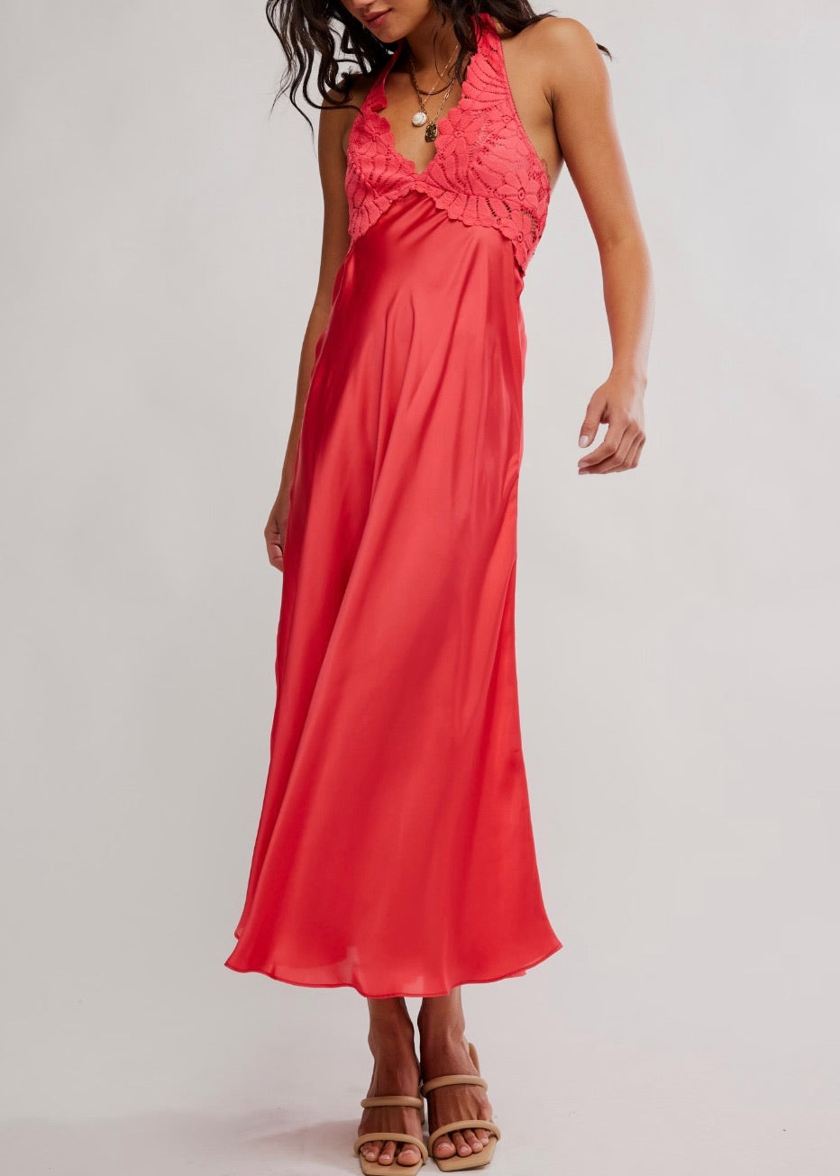 Petal Party Midi Slip