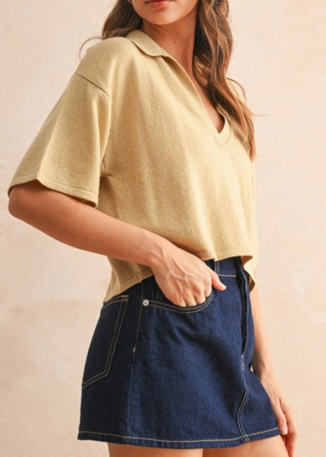 Butter Polo Shirt