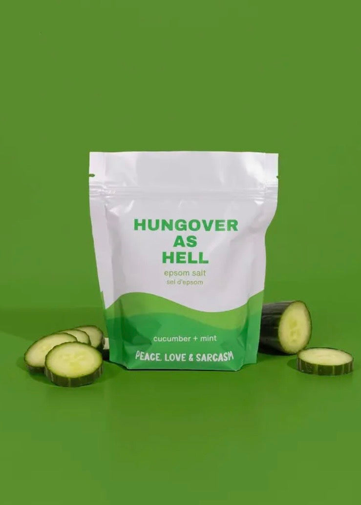 Hungover As Hell Epsom Salt Bath Soak