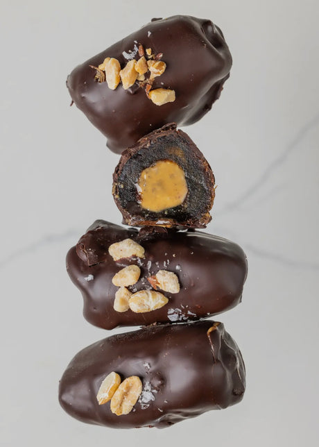 Peanut Butter Crunch- Chocolate Covered Dates