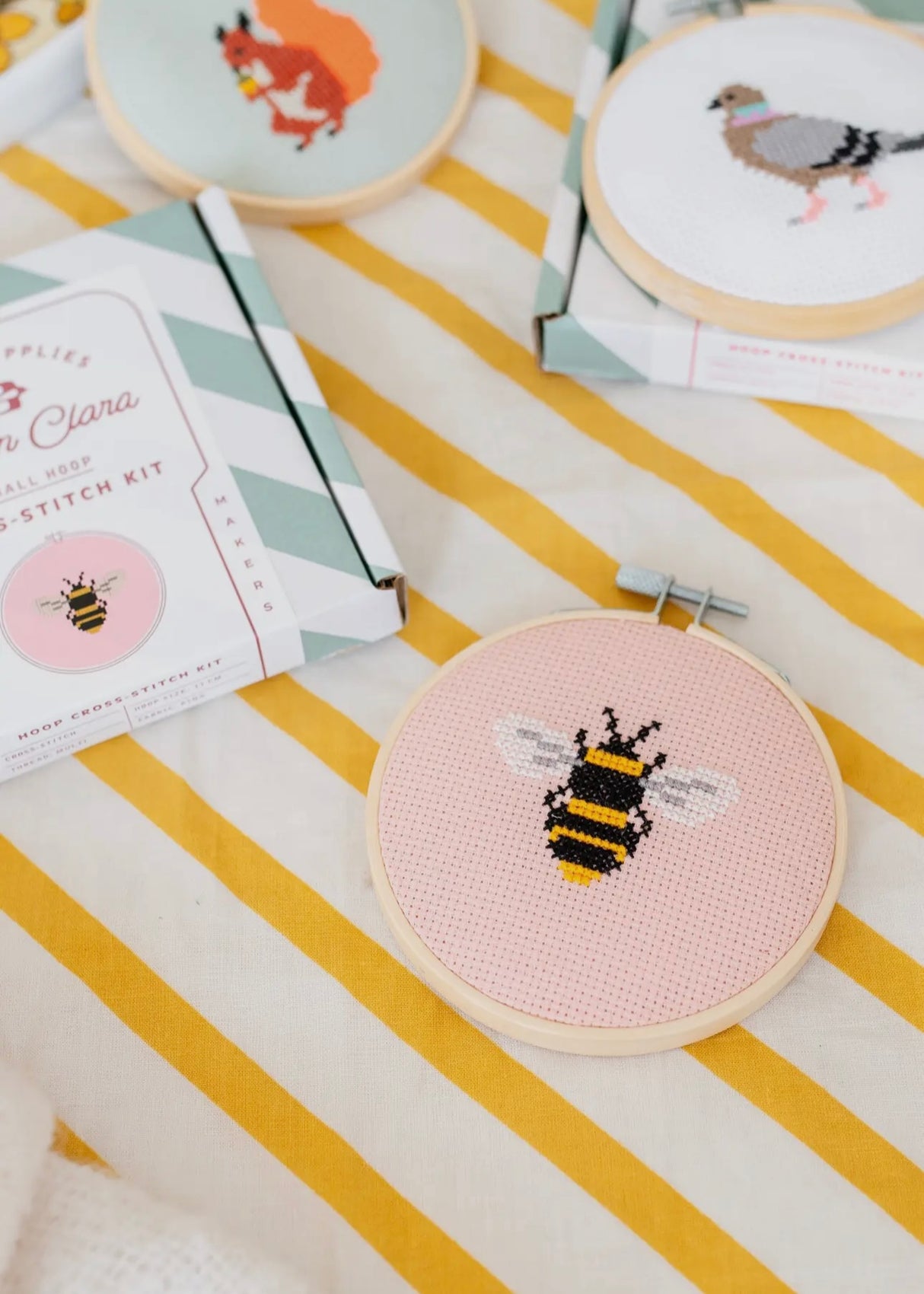 Bumble Bee Cross Stitch Kit