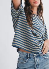 Toby Oversized Stripe Tee