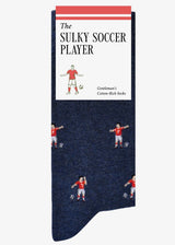 The Sulky Soccer Player Socks