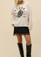 Elton John Rainbow Piano Sweatshirt