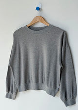 *pre-order Pointelle Crew Sweatshirt