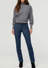 Performance Denim Lux High Rise Slim Straight