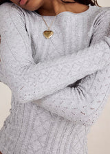 So Soft Seamless Modal Cable Long Sleeve