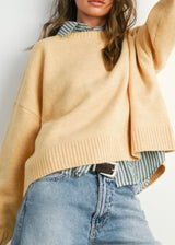 Butter Tie Back Sweater