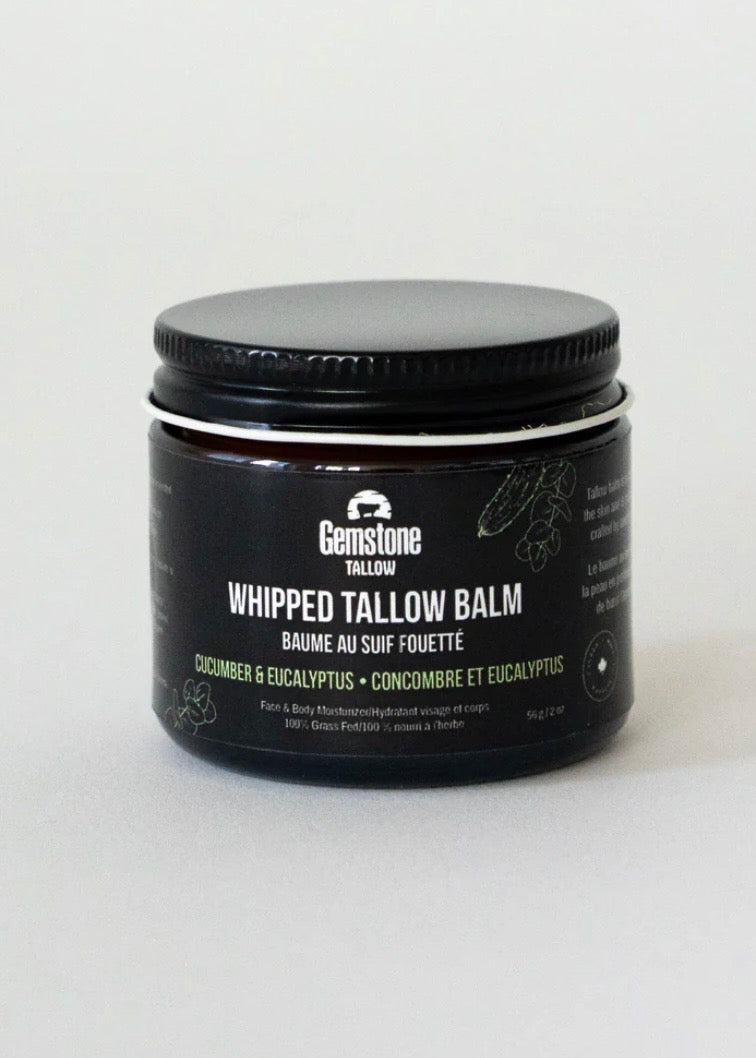 Cucumber Eucalyptus Whipped Tallow Balm
