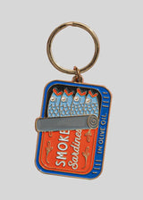 Sardines Can Enamel Keychain Bag Charm