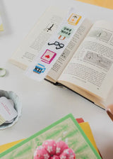 Bookish Counted Cross Stitch Bookmark Kit