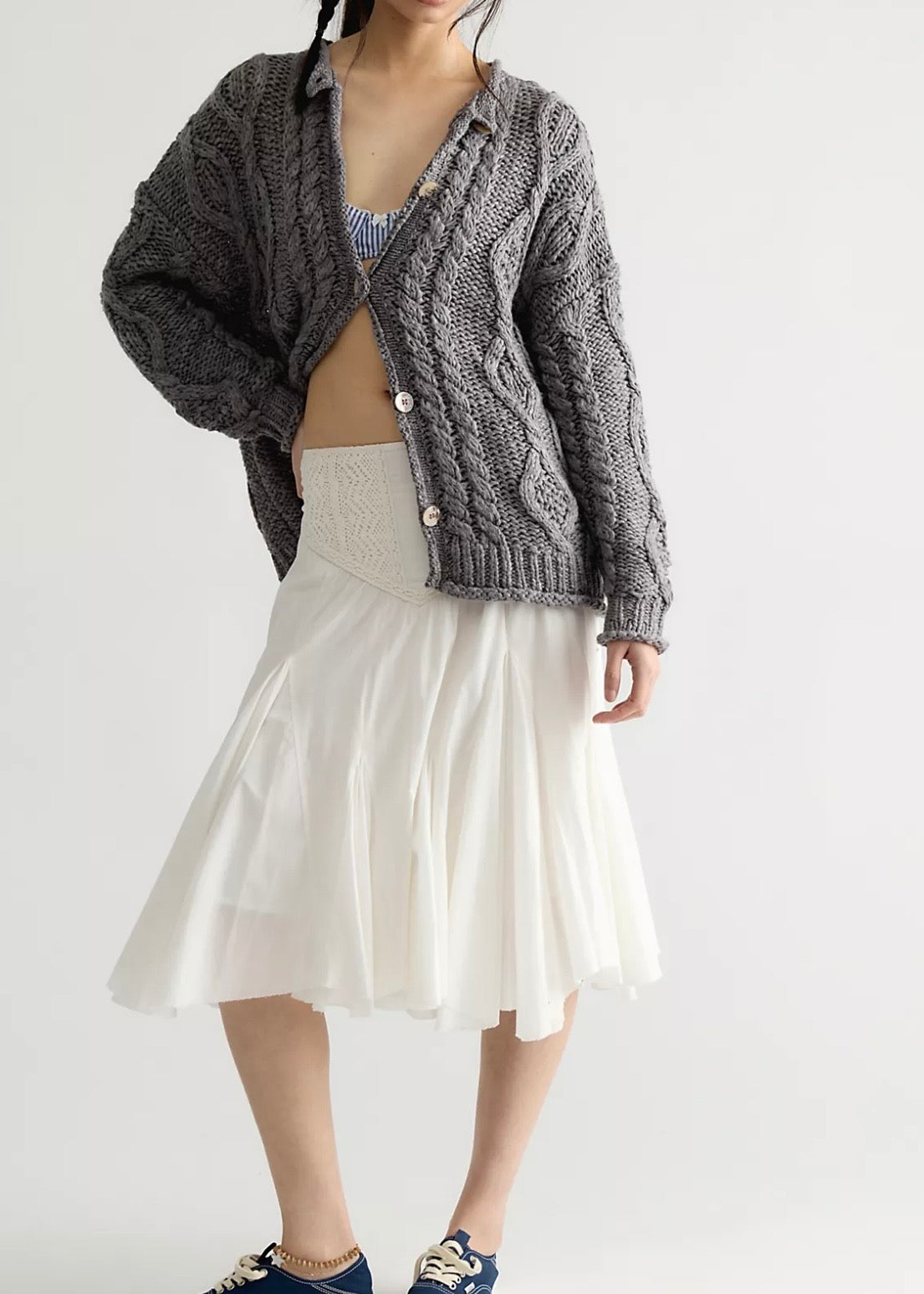Opal Rollneck Knit Cardi