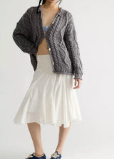 Opal Rollneck Knit Cardi